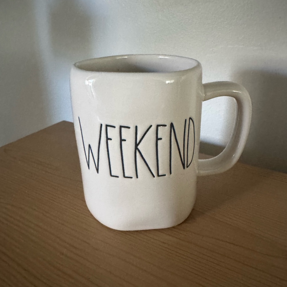 RAE Dunn Weekend Mug